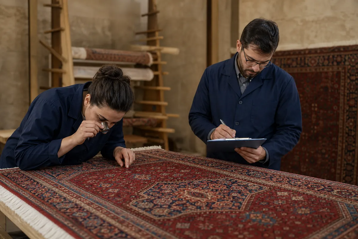 Professional rug care selected for the luxury property profile in West Kensington