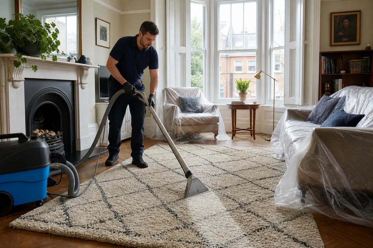 Professional rug care selected for the family property profile in Hammersmith